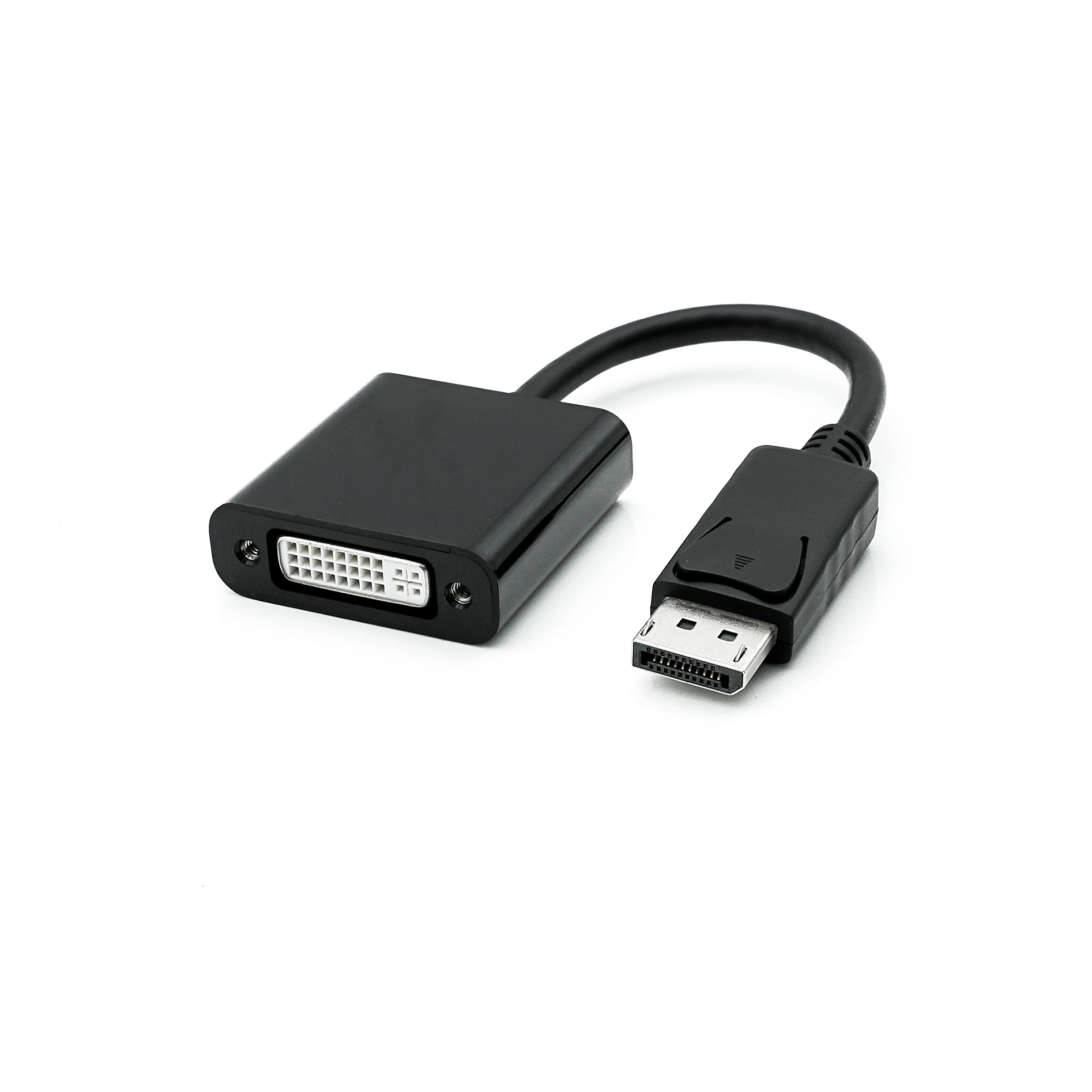 Адаптер DisplayPort-DVI, 4K60Hz, штекер-гнездо