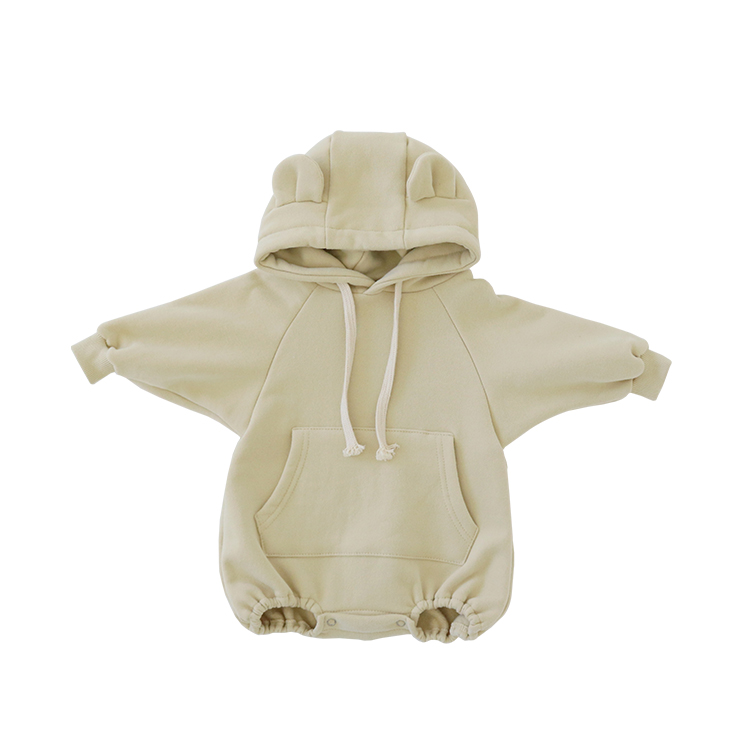 Beb/é Ropa de Invierno Mameluco con Capucha Traje de Nieve Pelele Manga Larga Oso