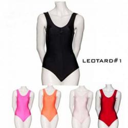 Atacado personalizado de nylon respirável SEM MANGAS RUCHED DANÇA GINÁSTICA LEOTARD