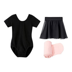 Collant de Balé da menina Starter Kit-Preto (Puxar)