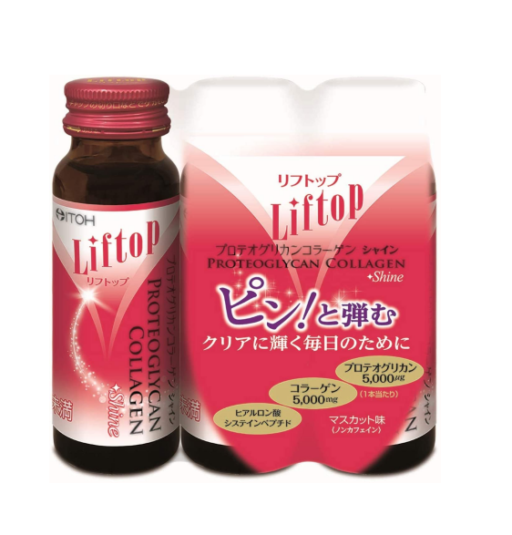 Лифтоп протеогликановый Коллаген блеск 3-pack сделано в Японии здоровая японская мать красивое тело