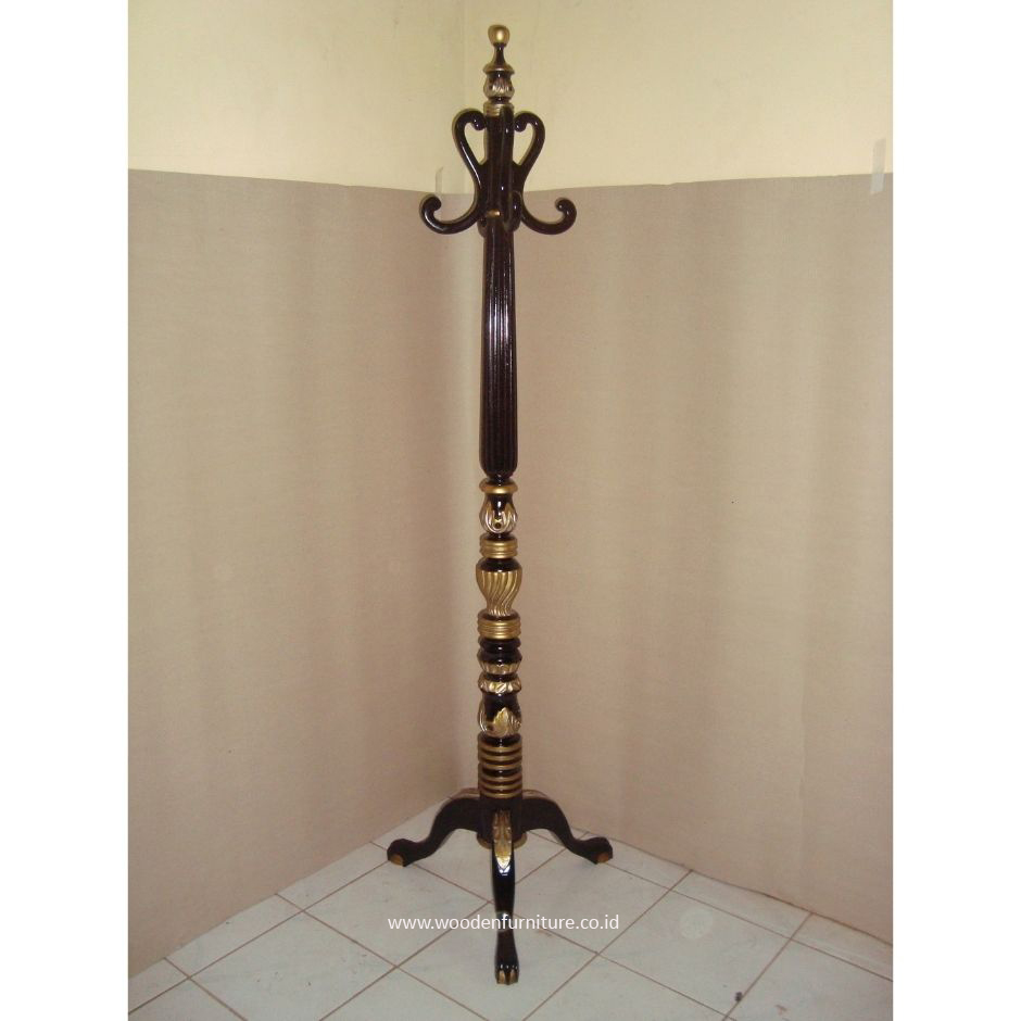 Wooden Accessories Antique Reproduction Coat Hanger European Home Furniture