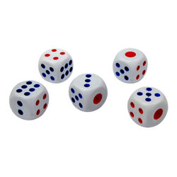 Dice Plastic Toys Sets for Vending Machines - Fun Party Favors and Pinata Fillers in Bulk