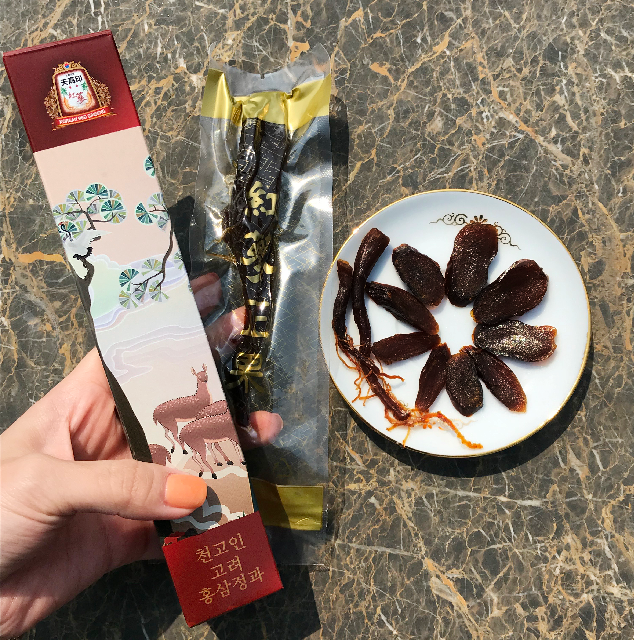 Корейский высококачественный экстракт красного женьшеня, Снэк, Корея, красный женьшень, подарочный набор 5, Сделано в Корее