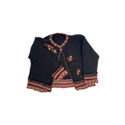 Alpaca cardigan parágrafo bebê