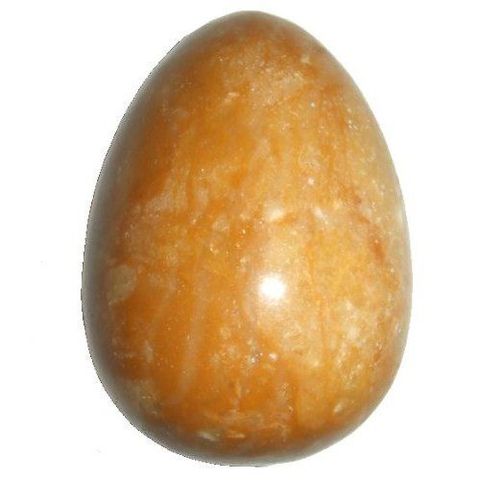 石蛋天然黄碧玉石玉尼蛋形女性能量保护阴道运动宝石蛋