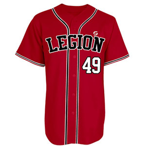 full button baseball jersey wholesale