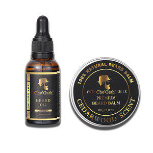 private label natural beard balm with repaid facial hair softening wax organic beard styling products for men