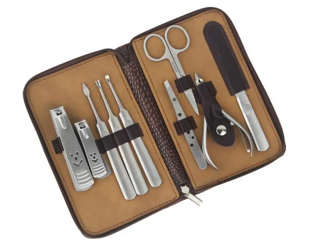 Item pro. Manicure Kit Set 309. Nail Clippers Set. Manicure men Set. Набор Planet Nails for men 18160, 4 предмета.