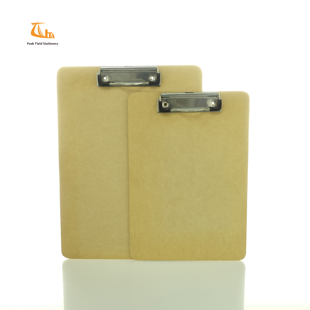 Рекламные Классического Дизайна бумажная Обложка для папки с зажимом доска с бегущей строкой зажимы