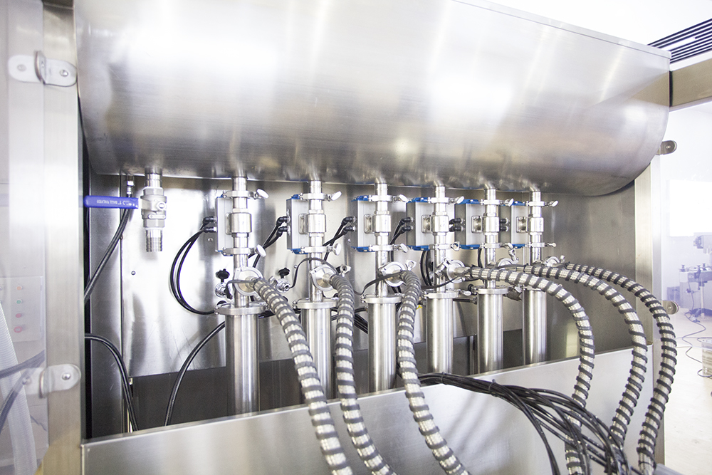 Landpack, оптовая продажа, китайский производитель, дезинфицирующее средство для рук, полуавтоматическая машина для розлива