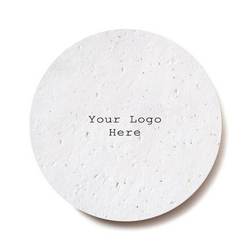 TABLE COSTER FOR PROMOTIONAL USE  WITH CUSTOMER LOGO AND PRINT