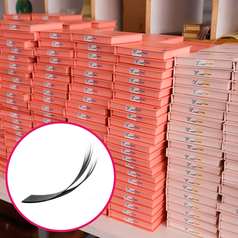 Новое поступление дизайн 0,15 C и D завиток двойной слой наращивание ресниц