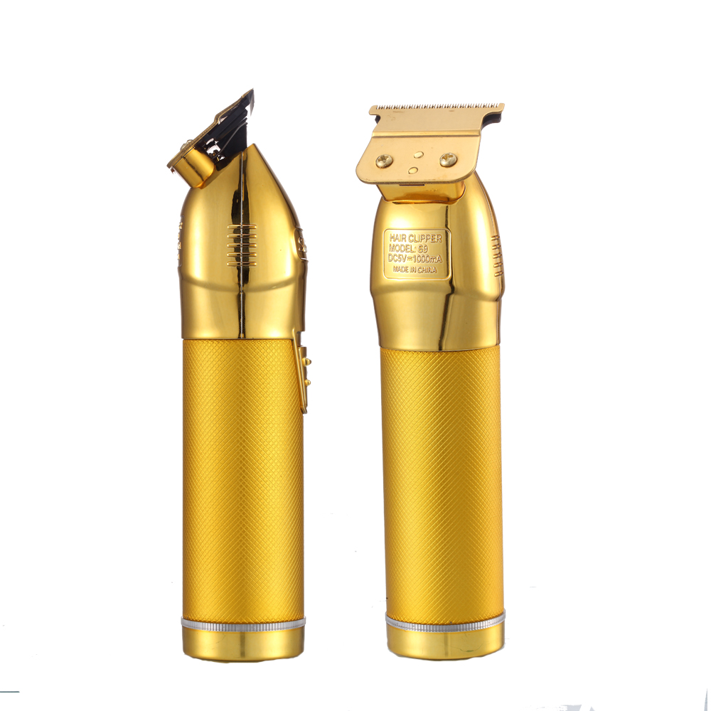 Профессиональный перезаряжаемый мужской триммер для волос pro gold fx, триммер, машинки для стрижки волос, подчеркивающие беспроводные T-blade