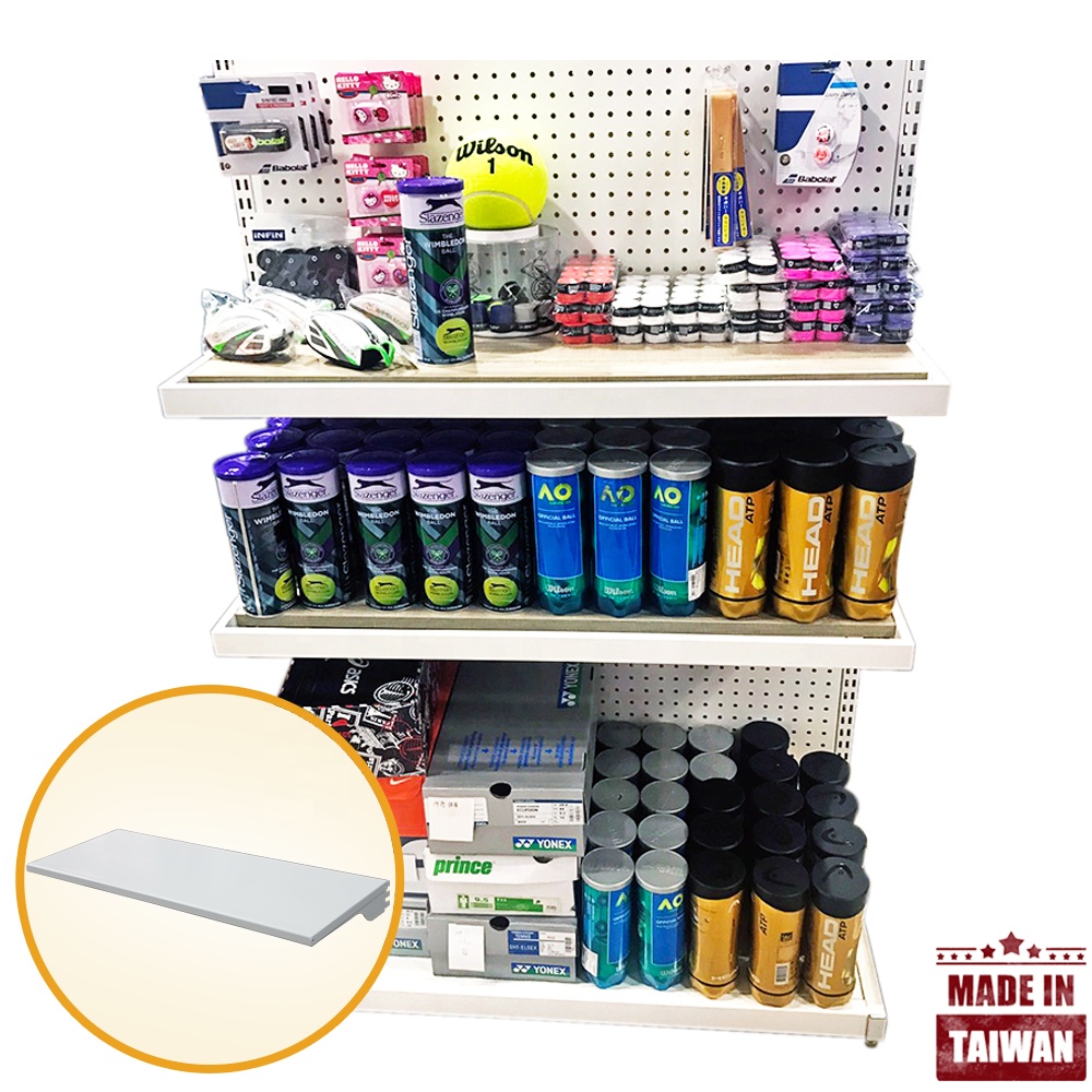 Полоска для бадминтона, Белый настенный держатель для бадминтона