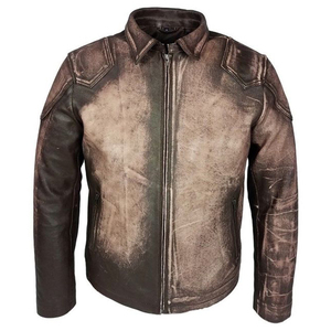 woodland biker jacket