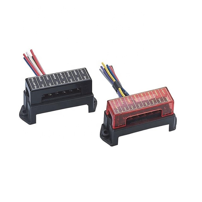 Автомобильный 8P Универсальный лопастной предохранитель коробка жгут проводов