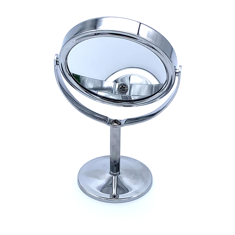 Антискользящее зеркало для макияжа с подсветкой, вращающееся на 360 градусов, 1x/3x/5x