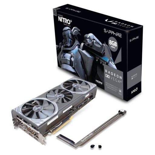 Видеокарта Sapphire Radeon RX VEGA Nitro + 64 8 Гб HBM2 PCI-Express (11275-03-40G)