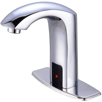 Новейший дизайн, крепление на палубе, автоматический датчик, водопроводный кран, хром, латунь, водосберегающий, больничный, автоматический, умный кран, кран для ванной комнаты