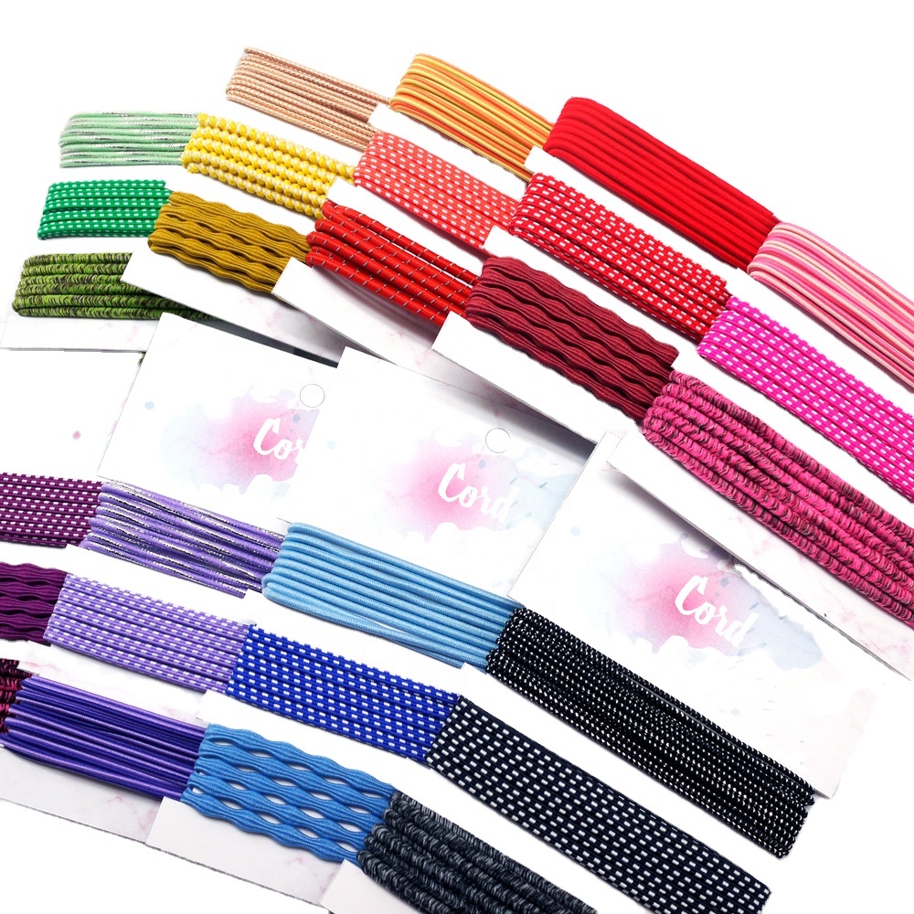 Аксессуары «сделай сам», плетеный эластичный шнур