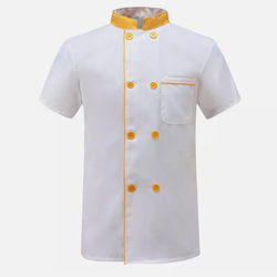 Manufacturer Wholesale Chef Jackets Uniforms Coat made High Quality from Pakistan