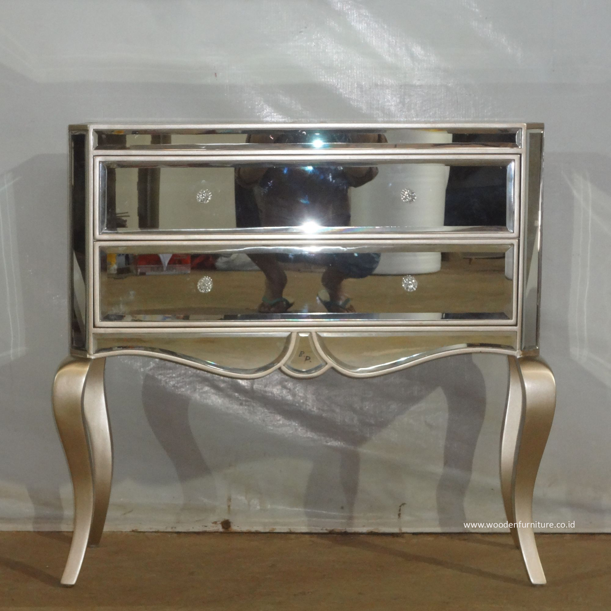 Mirrored Chest of Drawers Mirrored Cabinet Modern Bed Room Furniture Mirror Panels Furniture Glass Panels Chest of Drawers