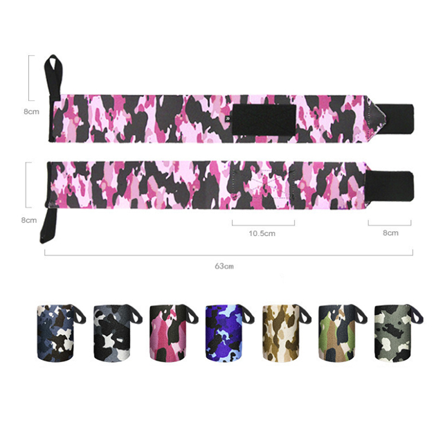 Индивидуальные крестообразные прочные наручные повязки, оптовая продажа, крестообразные повязки с камуфляжным принтом, 100% хлопок