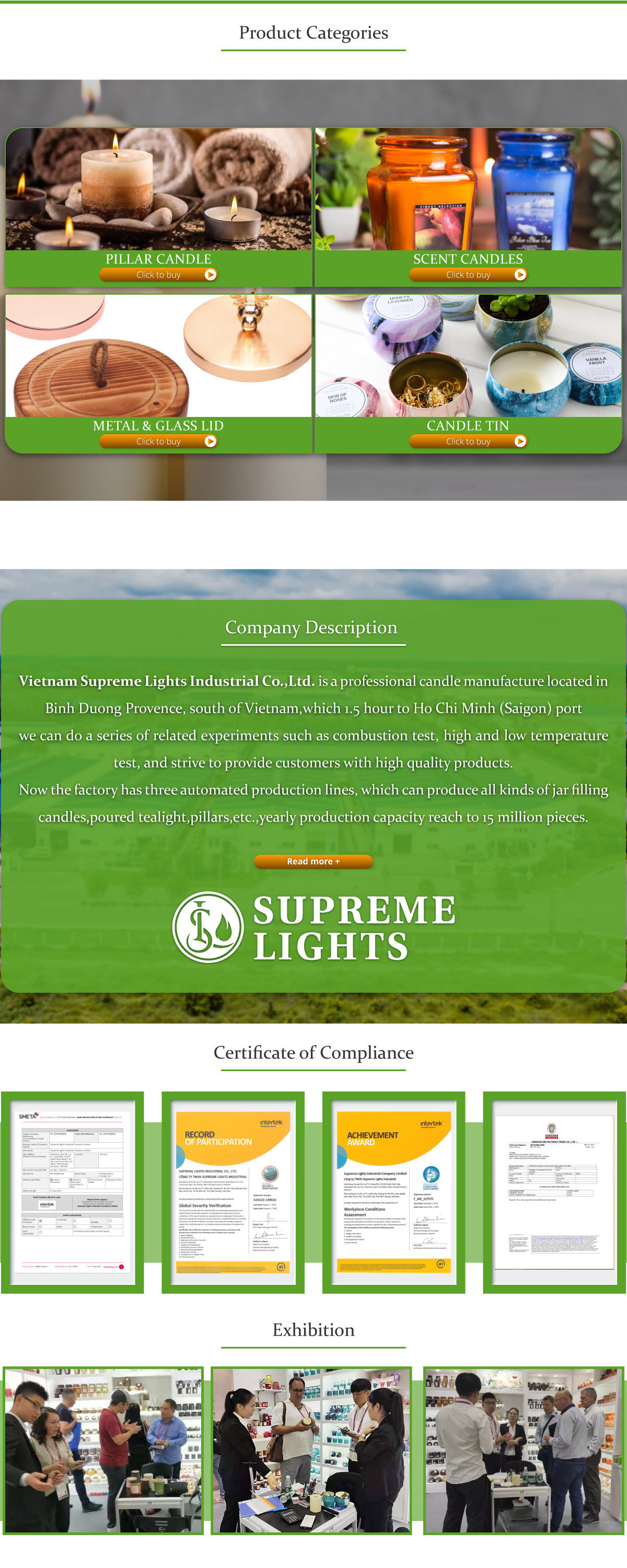 Company Overview - SUPREME LIGHTS INDUSTRIAL CO., LTD