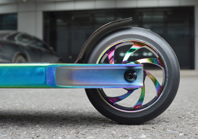 新的两轮儿童成人踢滑板车 360 彩虹新铬特技自由式 pro 滑板车轮 110