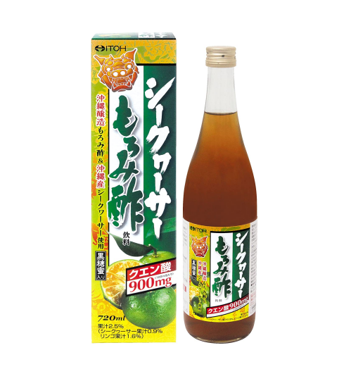 Здоровый напиток, Неочищенный уксус, заваренный цитрусовый сок депресса хаата, сделано в Окинаве, японский продукт для здоровья тела