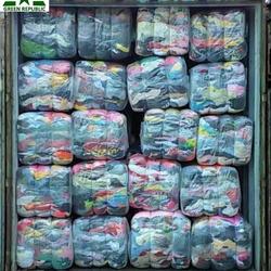 Roupas usadas de fábrica em fardos para venda método profissional de classificação e embalagem