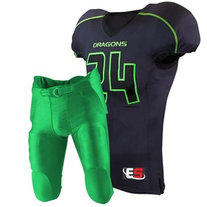 green football uniforms