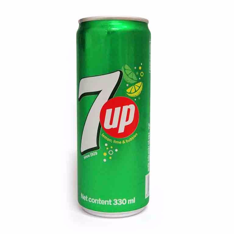 Wholesale 7UP soft drink can 330 ml