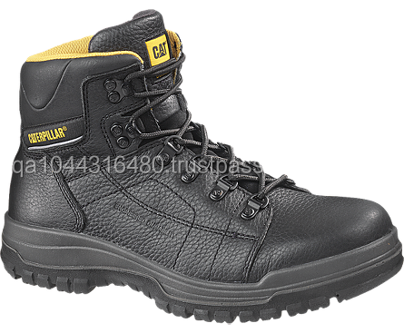 CAT Dimen Black Safety Boots With Steel Toe Caps