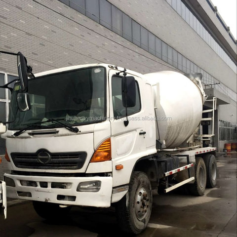 使用日野搅拌车,日本日野搅拌车