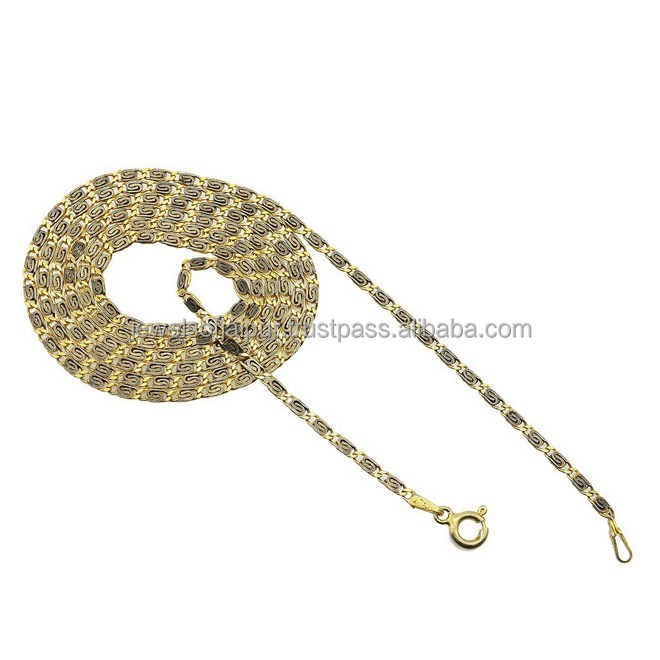 7X5MM naturel Ethiopian Welo Opal Cobra Design Gold /& Silver 925 Ring Taille 8