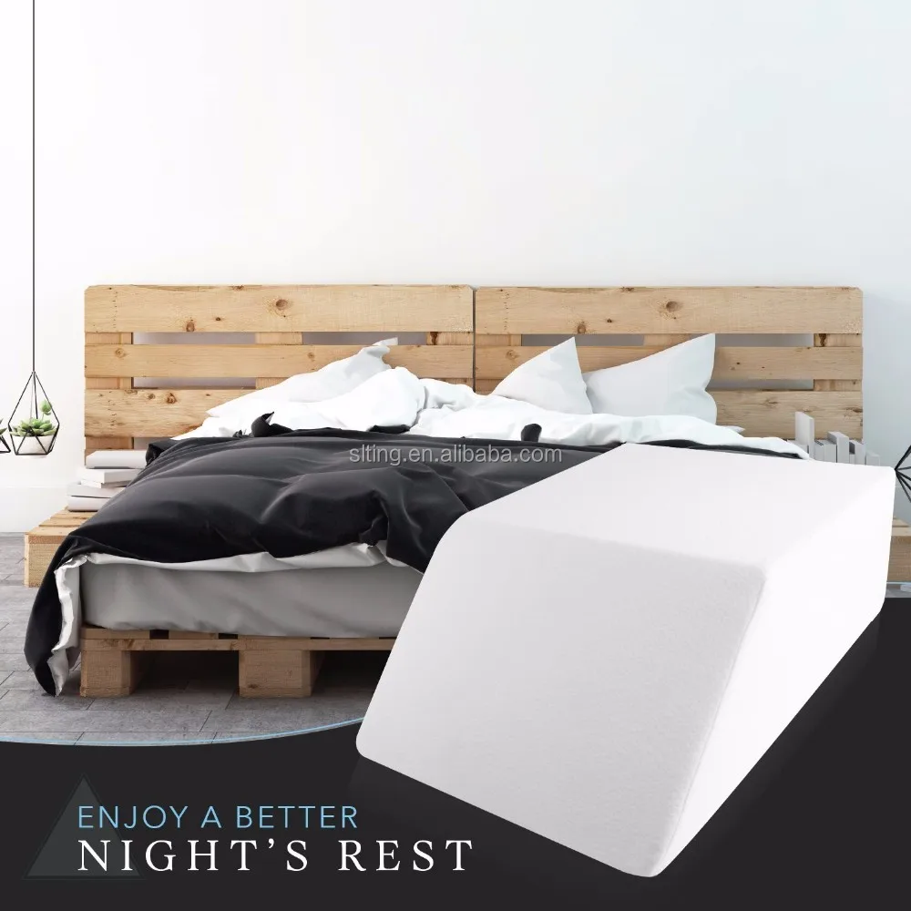 Custom Design Cushions Home Decor Bed Wedge Plush Leg Rest Function Pillow Memory Foam Car Massage Wholesale