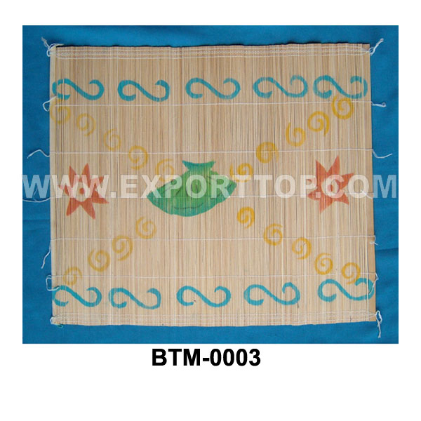 Bamboo table mat with nice price