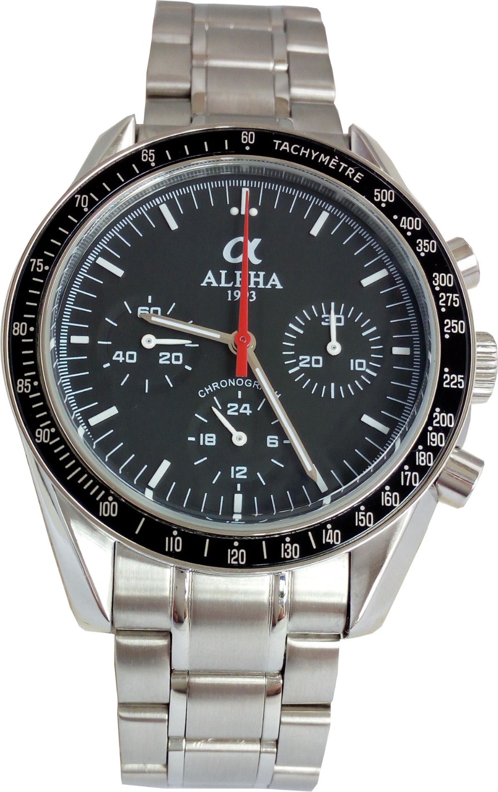 阿波罗手动上弦计时复古腕表