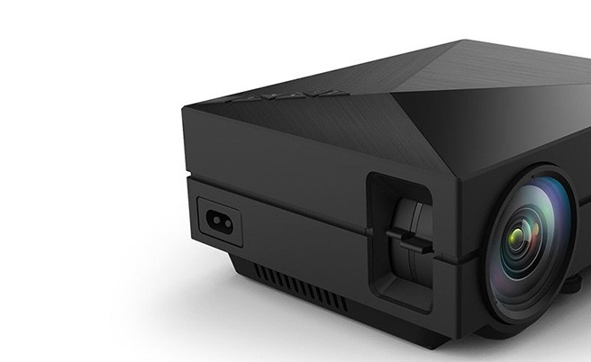 M60 hd 1080 p micro led projector home portable mini projector with black