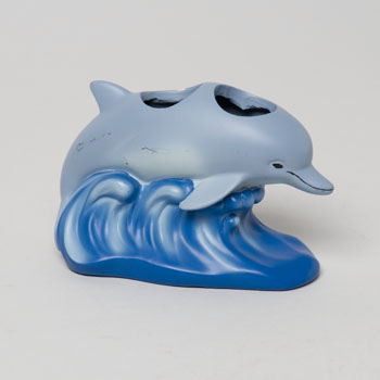 Saturday Knight Dolphin Sea Resin Toothbrush Holder