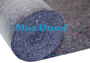 Recycled felt nonwoven fabric/felt fabric rolls for carpet, needlepunched grey color fabric