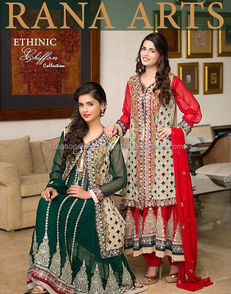 pakistani chiffon embroidered suits