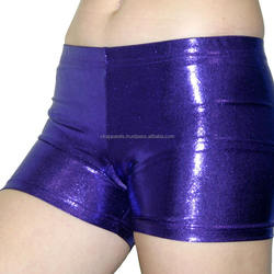 New Metallic Purple dance Shorts