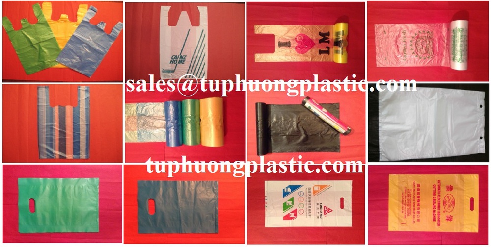 VIRGIN HDPE T-SHIRT BAG ON ROLL