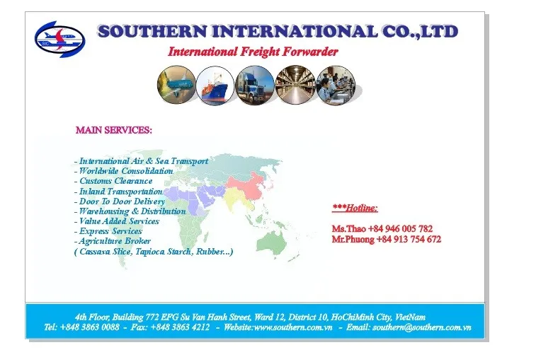 Bussiness Services - Air freight Services - SIC freight forwarding company