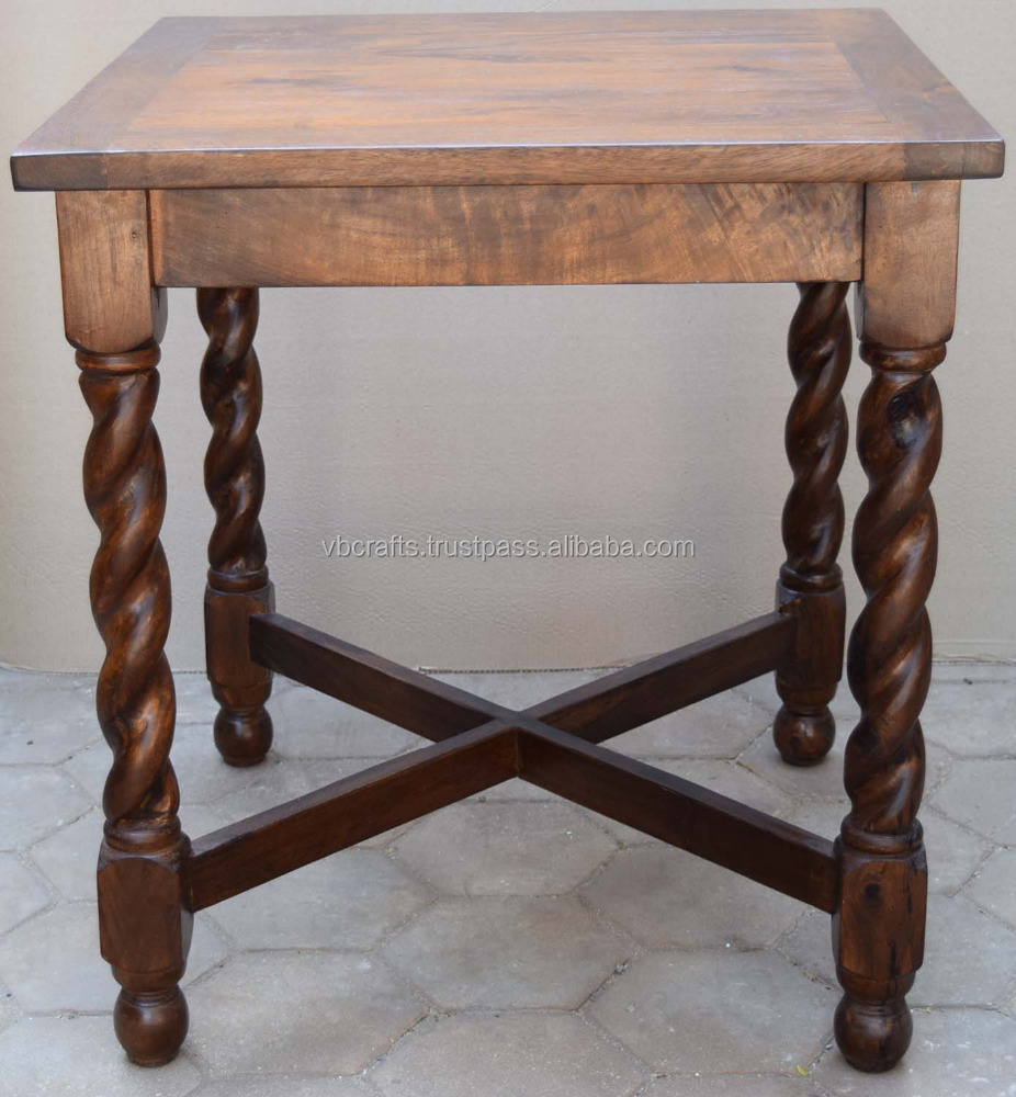 Резные ножки для обеденного стола из массива манго