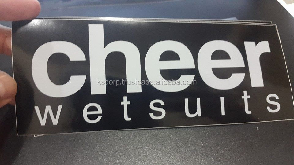 KS-67 Custom Half tone Funny SCREEN PRINTING VINYL STICKERS 2016