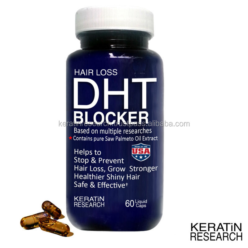 Hair Loss Dht Blocker Natural Supplement With Saw Palmetto Pure